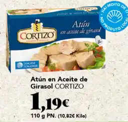 Gadis Atún en Aceite de Girasol Cortizo oferta