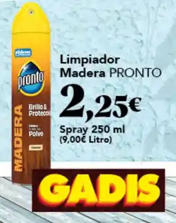 Gadis Pronto limpiador madera oferta