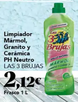 Gadis Las 3 Brujas limpiador mármol granito y cerámica oferta