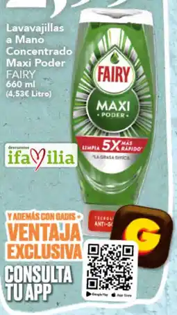 Gadis Fairy lavavajillas a mano concentrado maxi poder oferta