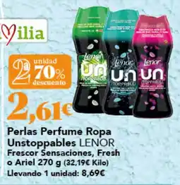 Gadis Lenor Perlas Perfume Ropa Unstoppables oferta