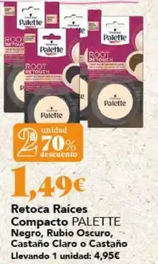 Gadis Palette - retoca raices compacto oferta
