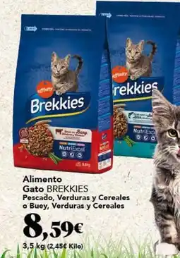 Gadis Brekkies - alimento gato oferta