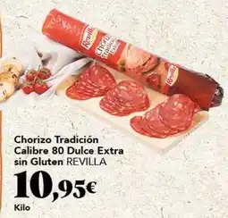 Gadis Revilla - chorizo tradición calibre 80 dulce extra sin gluten oferta