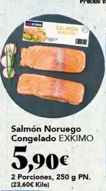 Gadis Exkimo - salmon noruego congelado oferta