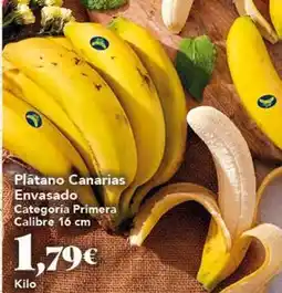 Gadis Platano canarias envasado categoria primera calibre oferta