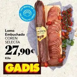 Gadis Coren - lomo embuchado selecta oferta