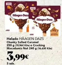 Gadis Häagen-dazs - helado dazs chunky salted caramel oferta