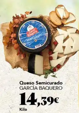 Gadis García baquero - queso semicurado oferta