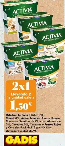 Gadis Danone - bifidus activia oferta