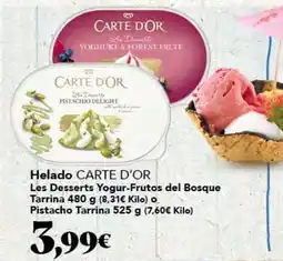 Gadis Carte d'or - helado les desserts yogur-frutos del bosque oferta