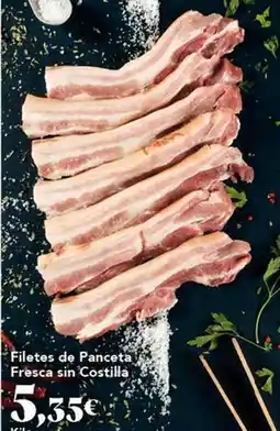 Gadis Filetes de panceta fresca sin costilla oferta