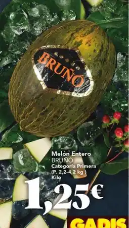 Gadis Bruño - melon entero oferta