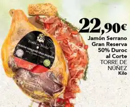 Gadis Torre de núñez - jamón serrano gran reserva 50% duroc al corte oferta
