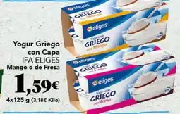 Gadis Ifa eliges - yogur griego con capa oferta