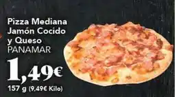 Gadis Panamar - pizza mediana jamon cocido y queso oferta