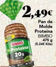 Gadis Bimbo - pan de molde proteina oferta
