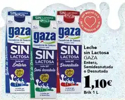 Gadis Gaza - leche sin lactosa entera, semidesnatada o desnatada oferta