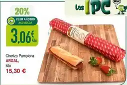 Masymas Argal - chorizo pamplona oferta