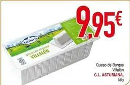 Masymas Central lechera asturiana - queso de burgos villalon oferta