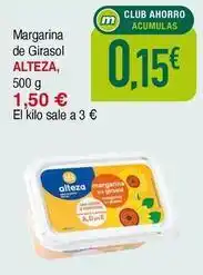 Masymas Alteza - margarina de girasol oferta