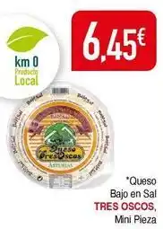 Masymas Tres oscos - queso bajo en sal oferta