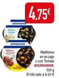 Masymas Aguinamar - mejillones en su jugo o con tomate oferta