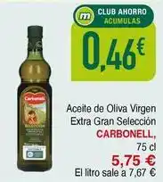 Masymas Carbonell - aceite de oliva virgen extra gran selección oferta