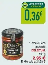 Masymas Deleitum - tomate seco en aceite oferta