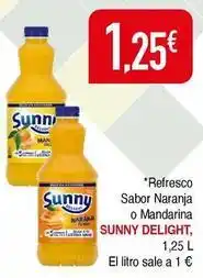 Masymas Sunny delight - refresco sabor naranja o mandarina oferta