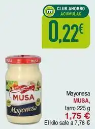 Masymas Musa - mayonesa tarro oferta