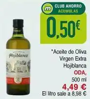 Masymas Hojiblanca - aceite de oliva virgen extra oferta