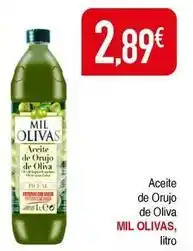 Mil olivas - aceite de orujo de oliva