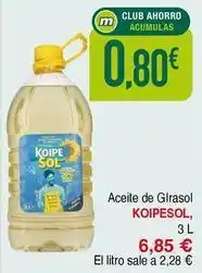 Masymas Koipesol - aceite de girasol oferta