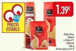 Masymas Gallo - pasta fina, tallarin o fideo n° 1 oferta