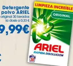 Claudio Ariel - detergente polvo oferta