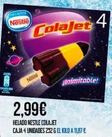 Claudio Nestlé - helado colájet caja 4 unidades oferta
