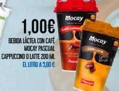 Claudio Mocay - bebida láctea con cafe oferta