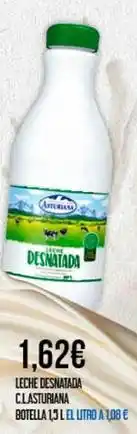Claudio Asturiana - leche desnatada oferta