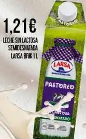 Claudio Larsa - leche sin lactosa semidesnatada oferta