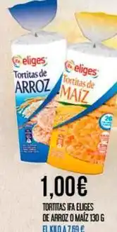 Claudio Ifa eliges - tortitas de maiz oferta