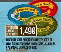 Claudio Palacio de oriente - bonito del norte oferta