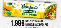 Claudio Bonduelle - maíz dulce en grano oferta