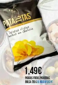 Claudio Galicia - patatas fritas patatotas oferta