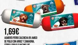 Claudio Amigo - alimento perro salchicha ifa de pollo con arroz y zanahoria oferta