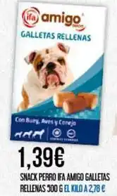 Claudio Amigo - snack perro ifa s oferta