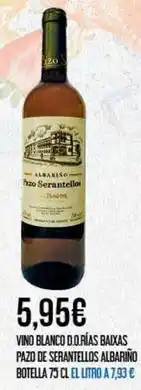 Claudio Blanco - vino d.o.rias baixas pazo de senavento oferta