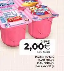 Danonino - postre lacteo maxi dino