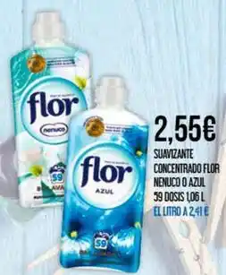 Claudio Flor - suavizante concentrado nenuco o azul oferta