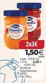 SPAR Hero - confituras fresa/melocotón oferta